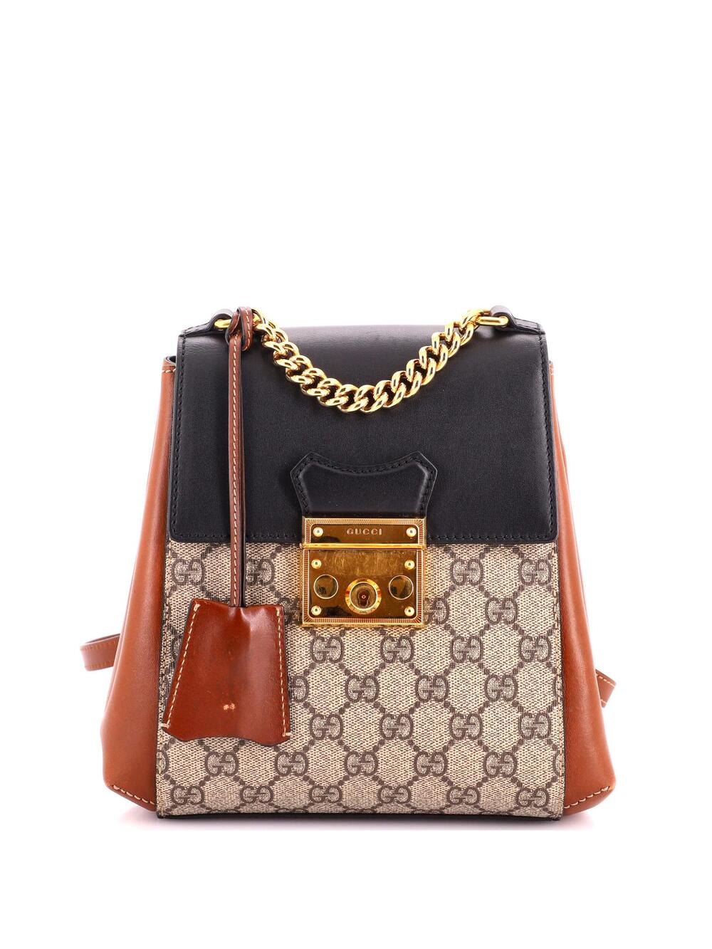 Gucci Padlock Backpack Gg Coated Canvas #370242G10B